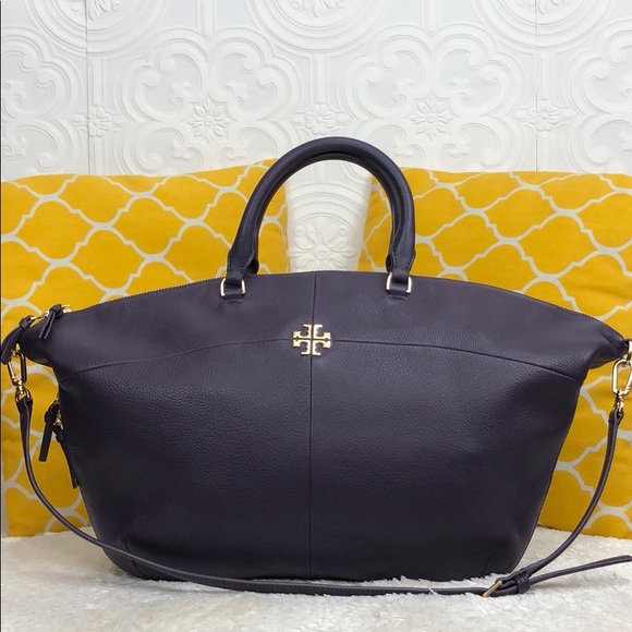 Tory Burch Handbags - 🌸OFFERS?🌸Tory Burch PebbledLeatherPurple Satchel